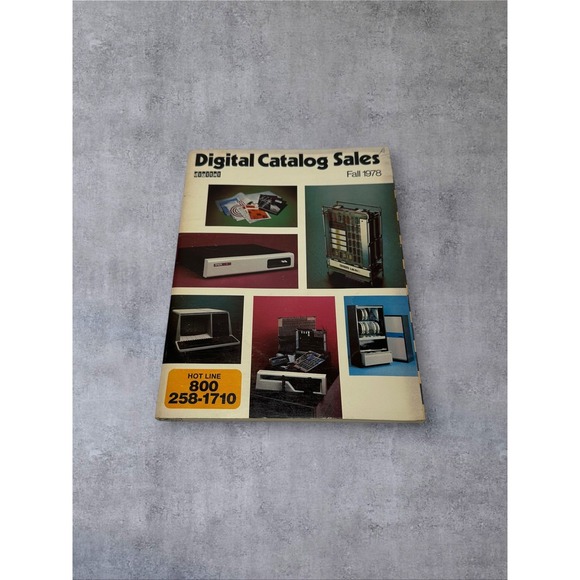 Digital Equipment Corp DEC Catalog Fall 1978 Vintage Computer Hardware Retro